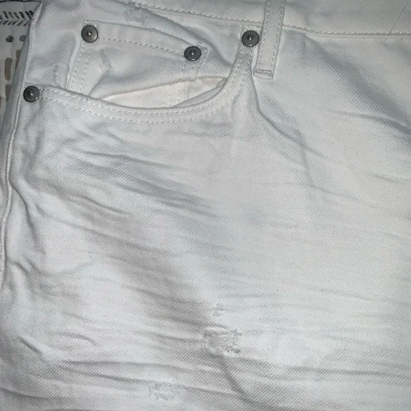 LOFT Classic White Jeans - Size 18 - Picture 4 of 10